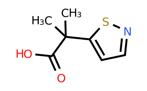 CAS 1784014-37-4 | 2-methyl-2-(1,2-thiazol-5-yl)propanoic acid