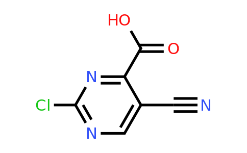 CAS 1784083-82-4 | 2-Chloro-5-cyanopyrimidine-4-carboxylic acid