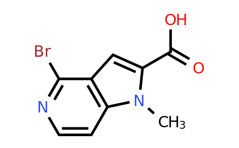 CAS 1784112-18-0 | 4-bromo-1-methyl-pyrrolo[3,2-c]pyridine-2-carboxylic acid