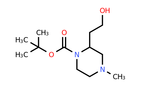 CAS 1784122-76-4 | 2-(2-Hydroxy-ethyl)-4-methyl-piperazine-1-carboxylic acid tert-butyl ester