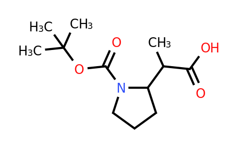 CAS 1784129-64-1 | 2-{1-[(tert-butoxy)carbonyl]pyrrolidin-2-yl}propanoic acid