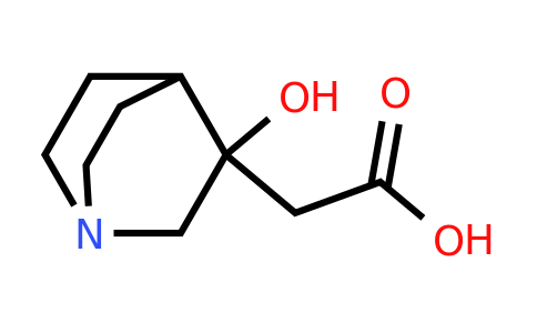 CAS 178419-55-1 | 2-{3-hydroxy-1-azabicyclo[2.2.2]octan-3-yl}acetic acid