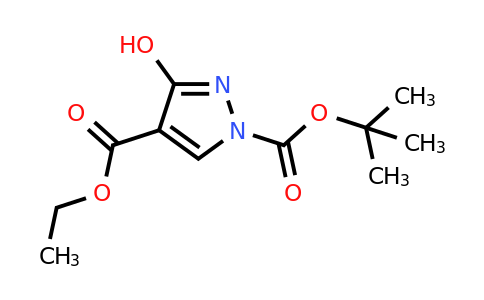 CAS 178424-17-4 | 1-tert-butyl 4-ethyl 3-hydroxy-1H-pyrazole-1,4-dicarboxylate