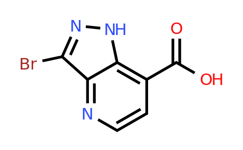 CAS 1784272-16-7 | 3-bromo-1H-pyrazolo[4,3-b]pyridine-7-carboxylic acid