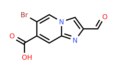CAS 1784291-82-2 | 6-bromo-2-formyl-imidazo[1,2-a]pyridine-7-carboxylic acid