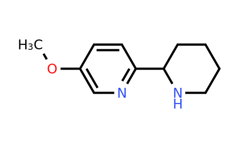 CAS 1784309-40-5 | 5-Methoxy-2-(piperidin-2-yl)pyridine