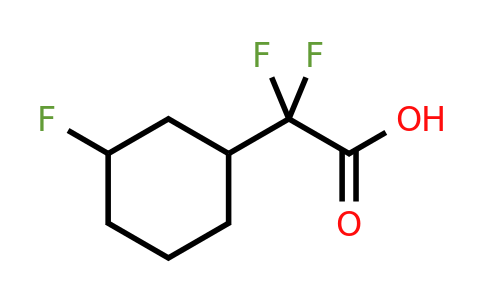 CAS 1784317-33-4 | 2,2-difluoro-2-(3-fluorocyclohexyl)acetic acid
