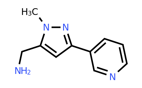 CAS 1784324-56-6 | [2-methyl-5-(3-pyridyl)pyrazol-3-yl]methanamine