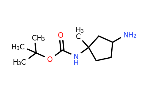 CAS 1784337-93-4 | tert-butyl N-(3-amino-1-methylcyclopentyl)carbamate