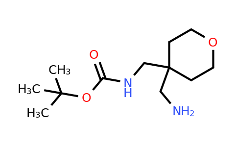 CAS 1784351-50-3 | tert-butyl N-{[4-(aminomethyl)oxan-4-yl]methyl}carbamate