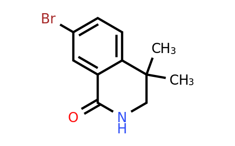 CAS 1784426-29-4 | 7-bromo-4,4-dimethyl-1,2,3,4-tetrahydroisoquinolin-1-one