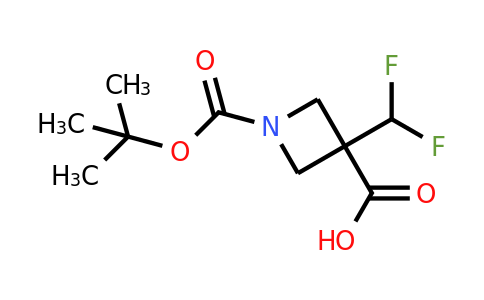 CAS 1784562-69-1 | 1-[(tert-butoxy)carbonyl]-3-(difluoromethyl)azetidine-3-carboxylic acid