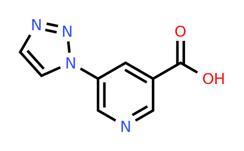 CAS 1784571-75-0 | 5-(1H-1,2,3-triazol-1-yl)pyridine-3-carboxylic acid