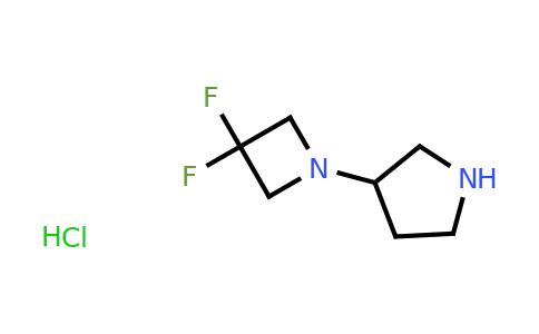 CAS 1784688-01-2 | 3-(3,3-Difluoroazetidin-1-yl)pyrrolidine hydrochloride