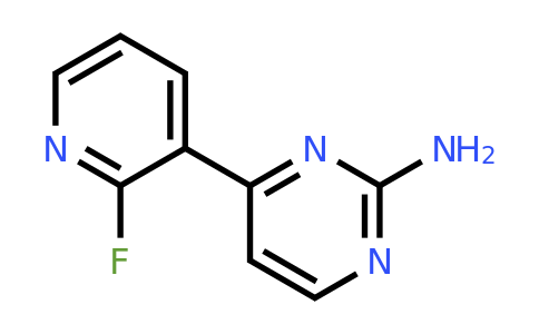 CAS 1784761-31-4 | 4-(2-Fluoropyridin-3-yl)pyrimidin-2-amine