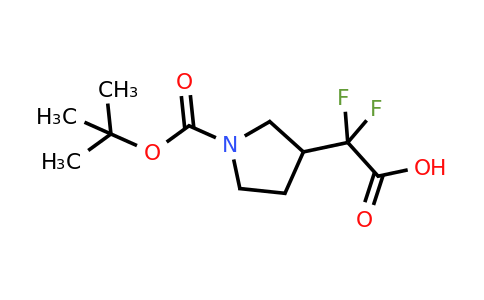 CAS 1784795-35-2 | 2-{1-[(tert-butoxy)carbonyl]pyrrolidin-3-yl}-2,2-difluoroacetic acid