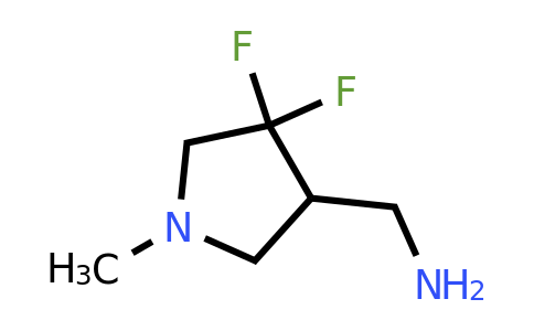 CAS 1784809-23-9 | (4,4-difluoro-1-methylpyrrolidin-3-yl)methanamine
