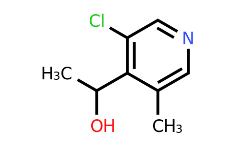 CAS 1784838-66-9 | 1-(3-Chloro-5-methylpyridin-4-yl)ethanol