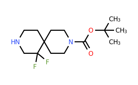 CAS 1784848-04-9 | tert-butyl 7,7-difluoro-3,9-diazaspiro[5.5]undecane-3-carboxylate