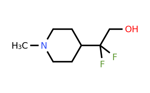 CAS 1784857-38-0 | 2,2-difluoro-2-(1-methylpiperidin-4-yl)ethan-1-ol