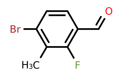 CAS 1784897-62-6 | 4-Bromo-2-fluoro-3-methyl-benzaldehyde