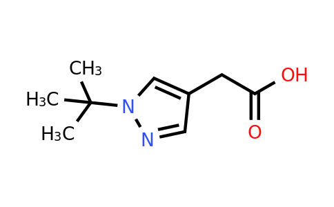 CAS 1784925-12-7 | 2-(1-tert-butyl-1H-pyrazol-4-yl)acetic acid