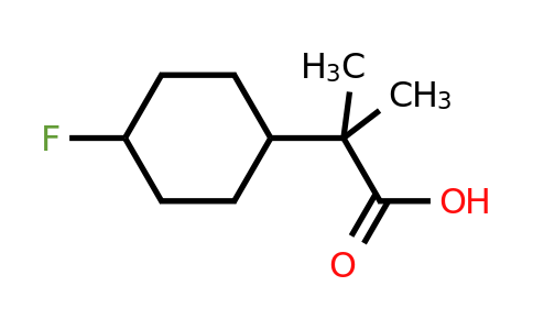 CAS 1785043-75-5 | 2-(4-fluorocyclohexyl)-2-methylpropanoic acid