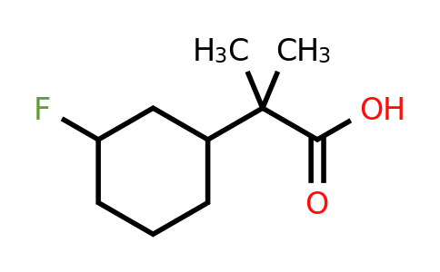 CAS 1785043-85-7 | 2-(3-fluorocyclohexyl)-2-methylpropanoic acid