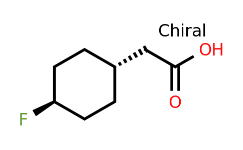 CAS 1785049-56-0 | trans-2-(4-fluorocyclohexyl)acetic acid
