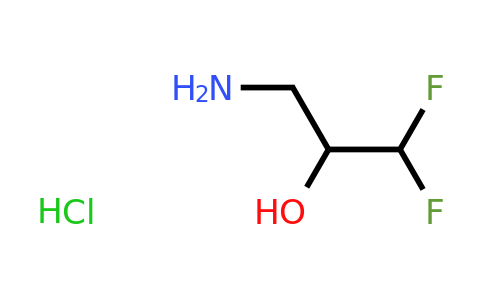 CAS 1785058-84-5 | 3-amino-1,1-difluoropropan-2-ol hydrochloride