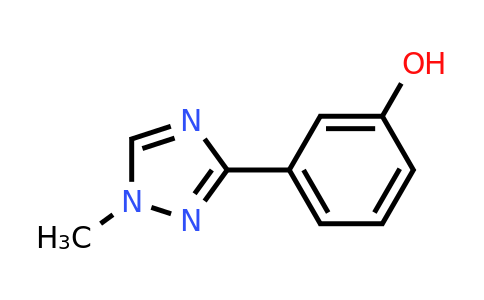 CAS 1785074-81-8 | 3-(1-methyl-1H-1,2,4-triazol-3-yl)phenol