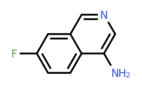 CAS 1785090-95-0 | 7-Fluoroisoquinolin-4-amine