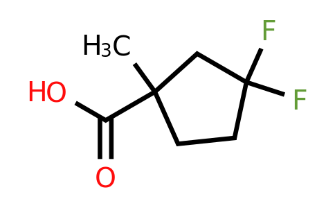 CAS 1785125-34-9 | 3,3-Difluoro-1-methylcyclopentane-1-carboxylic acid