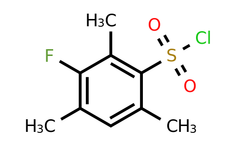 CAS 1785259-40-6 | 3-Fluoro-2,4,6-trimethylbenzene-1-sulfonyl chloride
