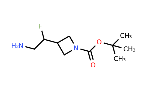 CAS 1785335-70-7 | tert-butyl 3-(2-amino-1-fluoroethyl)azetidine-1-carboxylate