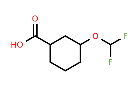 CAS 1785357-04-1 | 3-(difluoromethoxy)cyclohexanecarboxylic acid