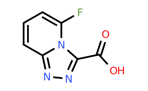 CAS 1785397-30-9 | 5-fluoro-[1,2,4]triazolo[4,3-a]pyridine-3-carboxylic acid