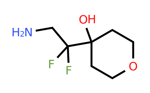 CAS 1785397-53-6 | 4-(2-Amino-1,1-difluoroethyl)oxan-4-ol