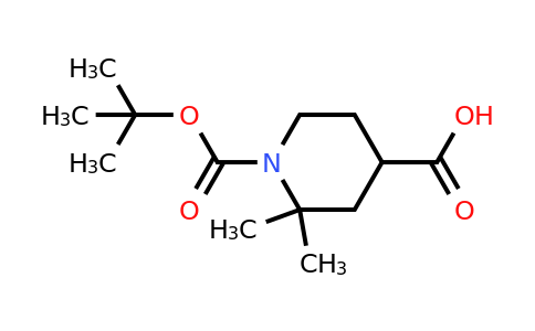 CAS 1785482-91-8 | 1-[(tert-butoxy)carbonyl]-2,2-dimethylpiperidine-4-carboxylic acid