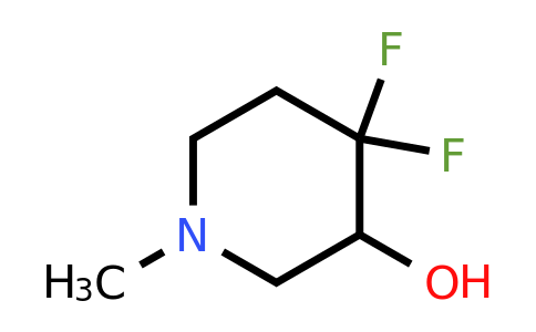 CAS 1785484-23-2 | 4,4-difluoro-1-methylpiperidin-3-ol