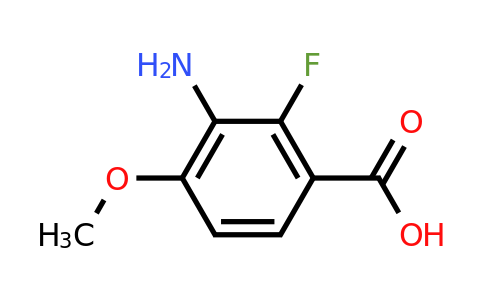 CAS 1785489-75-9 | 3-Amino-2-fluoro-4-methoxybenzoic acid