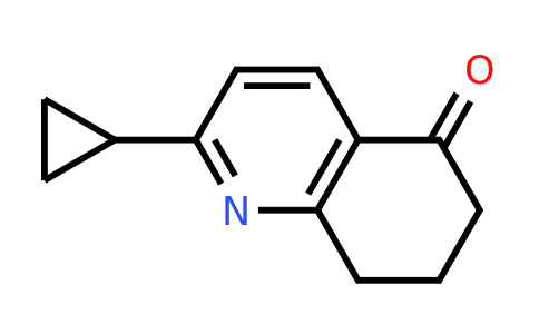 CAS 1785503-44-7 | 2-Cyclopropyl-7,8-dihydro-6H-quinolin-5-one