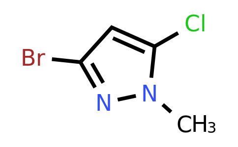 CAS 1785538-05-7 | 3-bromo-5-chloro-1-methyl-pyrazole