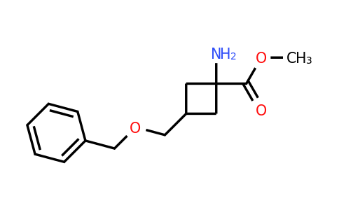 CAS 1785587-52-1 | methyl 1-amino-3-[(benzyloxy)methyl]cyclobutane-1-carboxylate