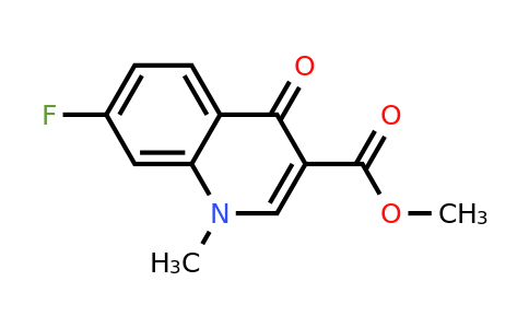 CAS 1785760-67-9 | Methyl 7-fluoro-1-methyl-4-oxo-1,4-dihydroquinoline-3-carboxylate