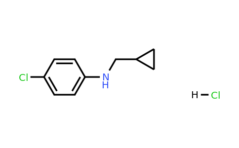 CAS 1785761-10-5 | 4-Chloro-N-(cyclopropylmethyl)aniline hydrochloride