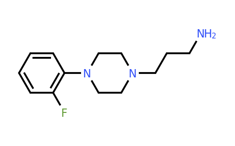 CAS 178672-12-3 | 3-[4-(2-Fluorophenyl)piperazin-1-yl]propan-1-amine