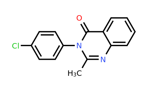 CAS 1788-93-8 | 3-(4-chlorophenyl)-2-methyl-3,4-dihydroquinazolin-4-one