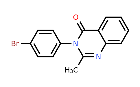 CAS 1788-95-0 | 3-(4-bromophenyl)-2-methyl-3,4-dihydroquinazolin-4-one