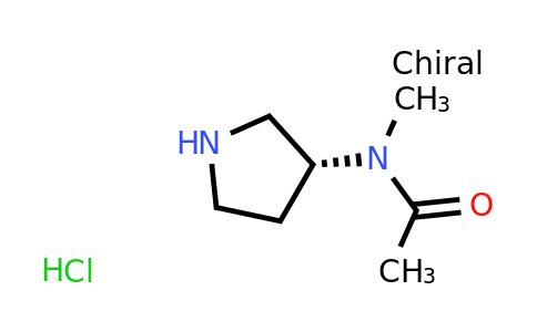 CAS 1788036-25-8 | N-methyl-N-[(3R)-pyrrolidin-3-yl]acetamide hydrochloride